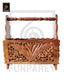 Hand Carved Wooden Premium Foldable Table Rack 15"