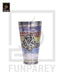 Handcrafted Brass Glass with Embossed Colorful ‘Asma-e-Muhammad (saw)
