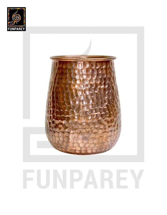 Handmade Copper Mug – Hammered Hover Image
