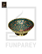 Handmade Decorative 5" SMALL Brass Bowl Set (4 Pieces)