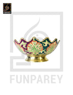 Handmade Decorative 6" MEDIUM Distinct Brass Bowl
