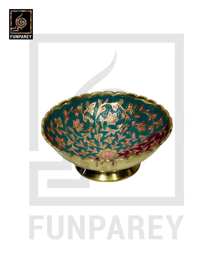 Handmade Decorative Brass Bowl 5" SMALL