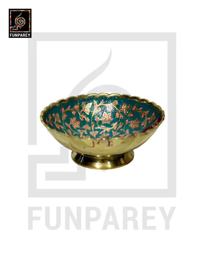 Handmade Decorative Brass Bowl 5" SMALL