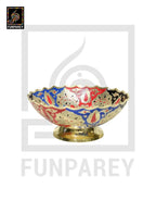 Handmade Decorative Brass Bowl 7"