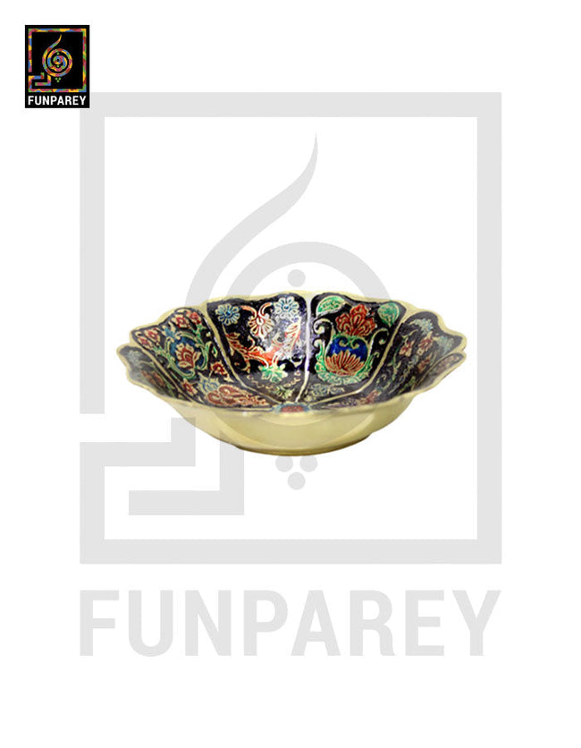 Handmade Decorative Distinct Brass Bowl 4" EXTRA SMALL Hover Image