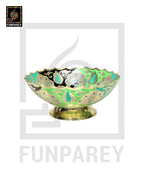 Handmade Multicolor 8" LARGE Brass Bowl Set (3 Pieces)