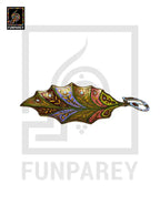 Leaf Brass Tray Small