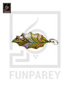 Leaf Brass Tray Small