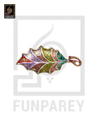 Leaf Brass Tray Small